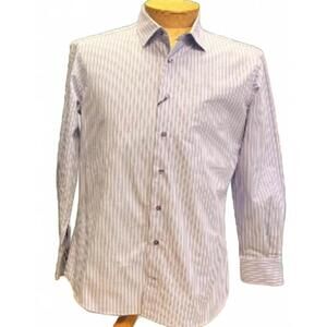 NEW TRANDS men's dynamic shirt in purple hued mauve